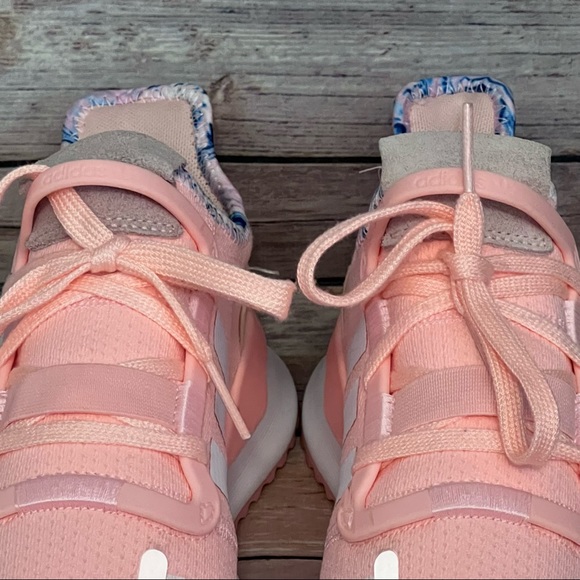 ADIDAS Original U-Path Sneakers ~ Peach ~ Size Women's 7 - Picture 6 of 10